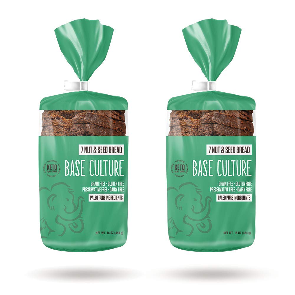 Base Culture Keto Bread, Seven Nut & Seed (2 Count)